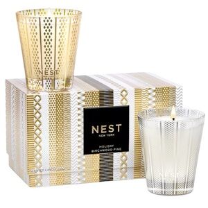 Nest New York Holiday & Birchwood Pine Classic Candle Set NIB